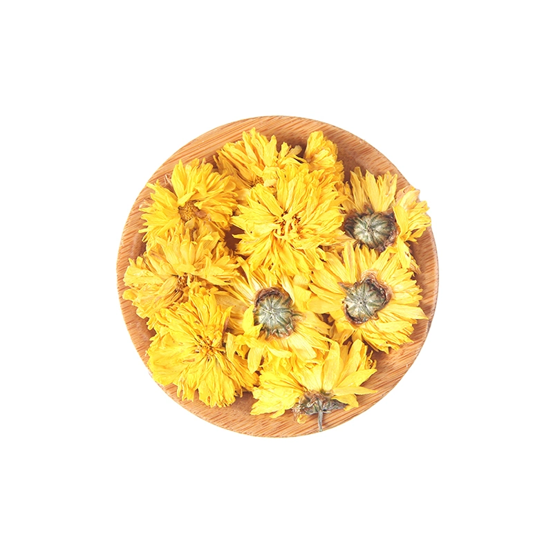 Paquet cadeau bonne qualité pétales de chrysanthème soins de santé jaune thé Thé au chrysanthème