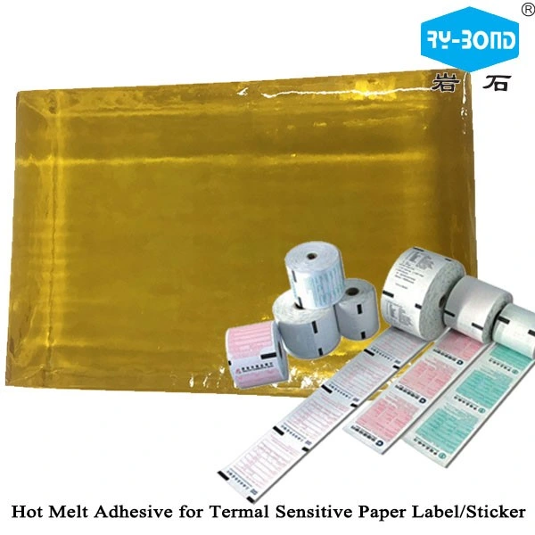 Adhesivo sensible a la presión de fusión caliente para cinta de etiquetas