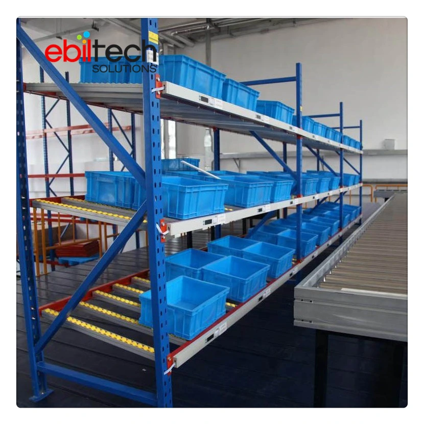 Carton Flow Rack with Silding Line for Industrial Warehouse Storage