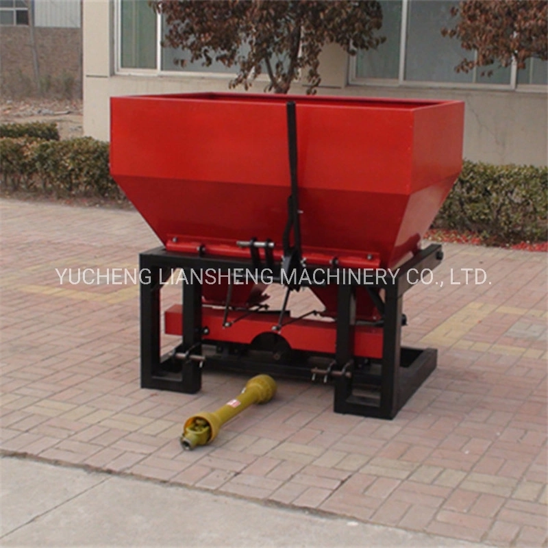 Disc Fertilizer Spreader Machine Tractor Rear Hanging Fertilizer Spreader Double Disc Spreading Machines