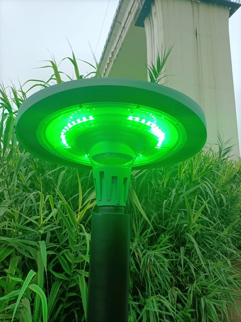 Ukisolar el ahorro de energía solar impermeable al aire libre Jardín de Luz LED lámpara de la calle con baterías LiFePO4