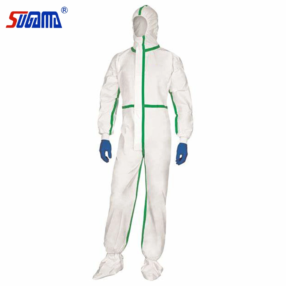 Single Use Medical Protective Suit Clothing Medical Disposable Coverall