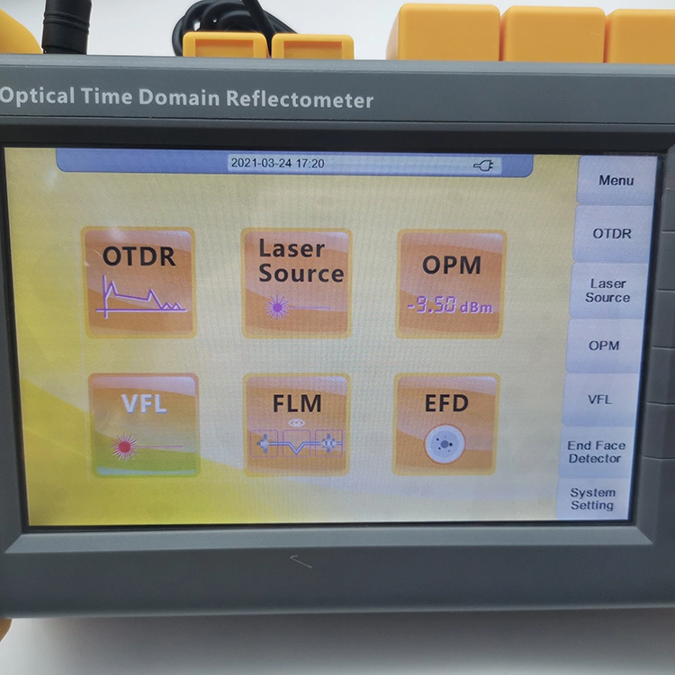 Werkseitiger Preis Mini OTDR Fiber Optic SM und mm 850 1300 1490 1310 1550 1625 1650nm 60-240km 20-45dB Pon-OTDR