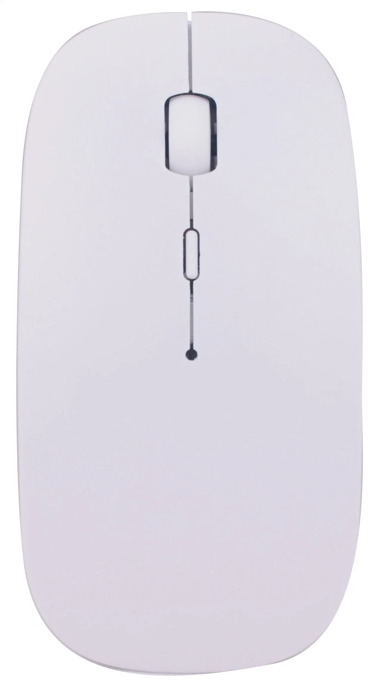 Super Slim Rechargeable Wireless Mouse, 600 mAh Battery Built-in