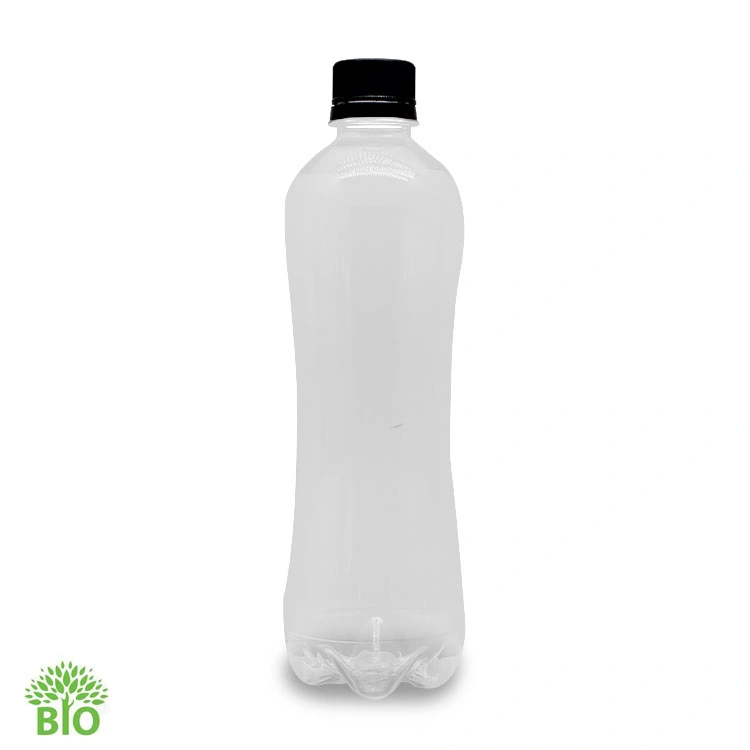 Bouteilles d'eau en plastique jetables Emballage de boissons Bouteilles en plastique transparentes personnalisées vides de 500 ml pour soda.