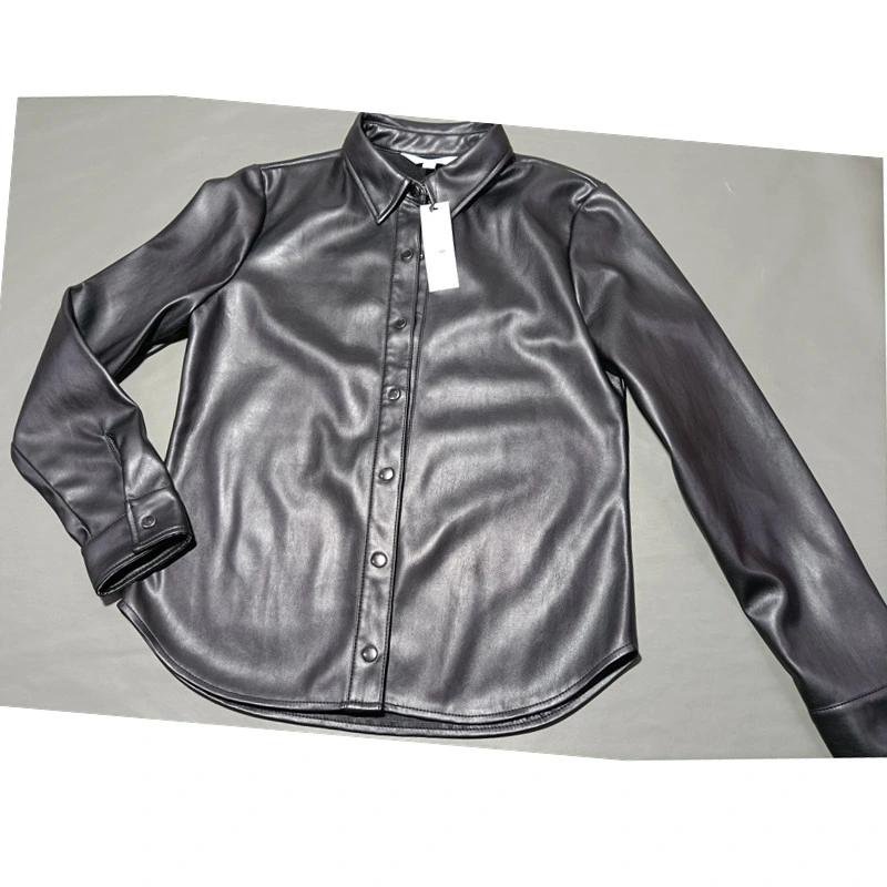 Leather Coats Wholesale Trench Leather Bomber Outerwear Jackets Sheepskin Shirts