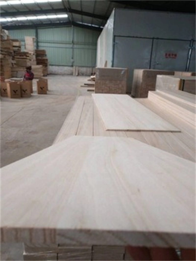 Usine directement l'approvisionnement en bois paulownias/Paulownia Edge pour les meubles en bois collé