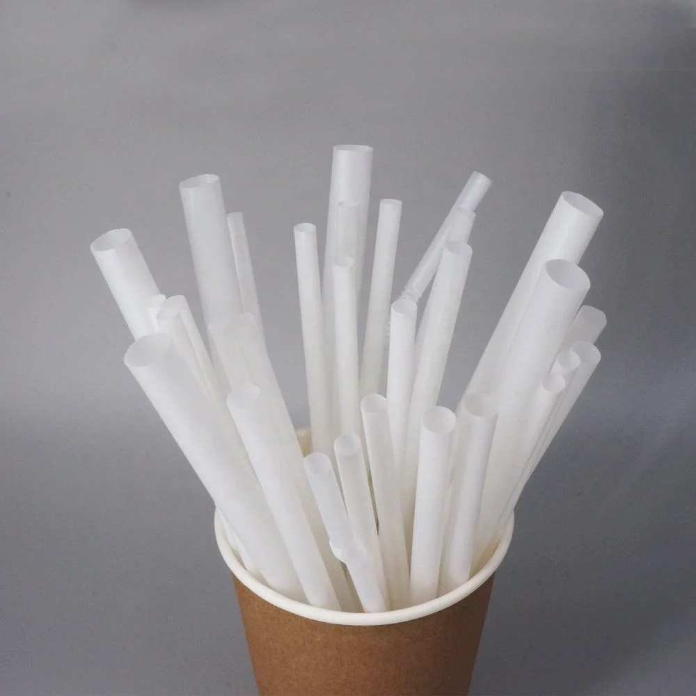 Resina de PLA 100% compostable para paja potable