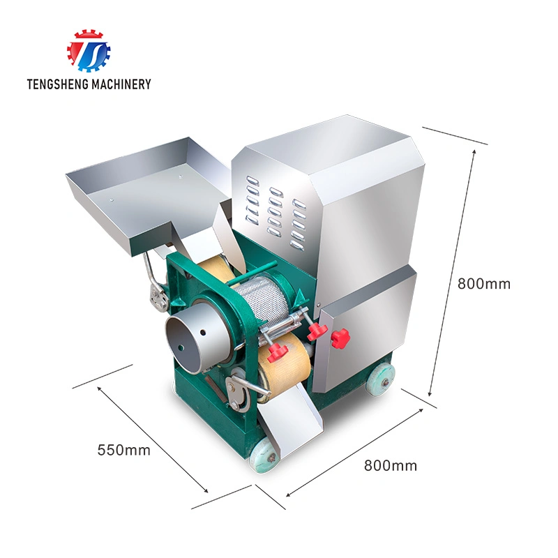 Machine d'extraction de poisson électrique industrielle en acier inoxydable TS-SC200