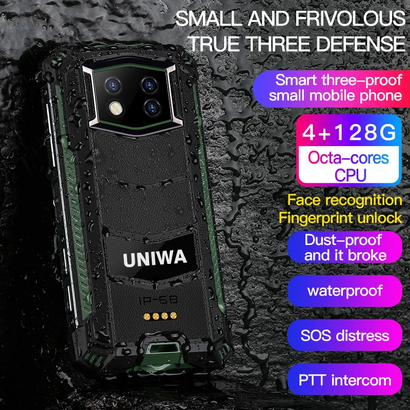 Soyes S10 Max 3.5 Inch Face ID Unlock Android 13 Rugged Smartphone