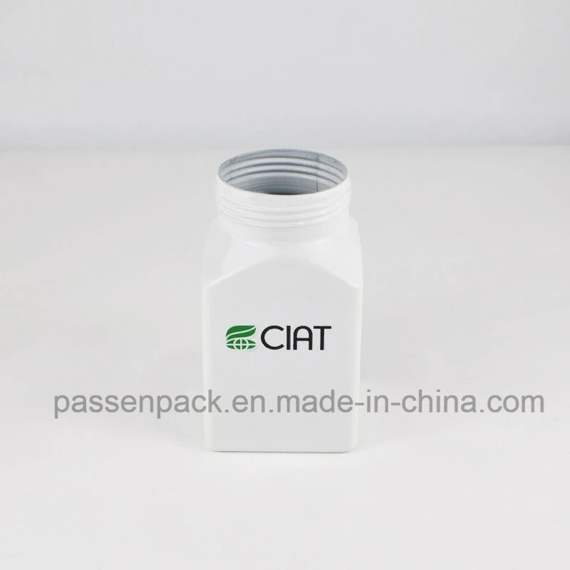 Aluminum Bottle Square Bottle White Container Cosmetic Package Medical Package