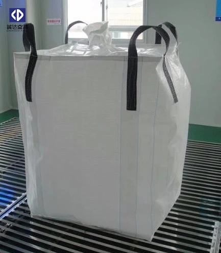 Polypropylene FIBC Big Bulk Packing 1000kg Capacity PP Woven Bag for Chemical Industry Lime Powder Agriculture Grain Corn Maize Mineral Feed Fertilizer