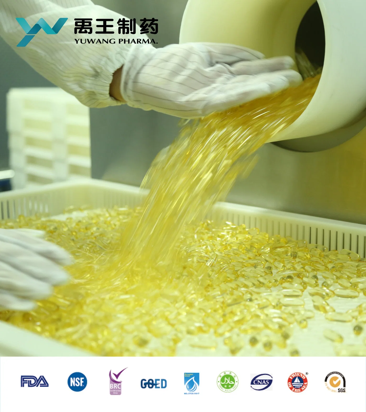 High quality/High cost performance  Nutrition Product Fish Oil Softgel + Vitamin E Capsule