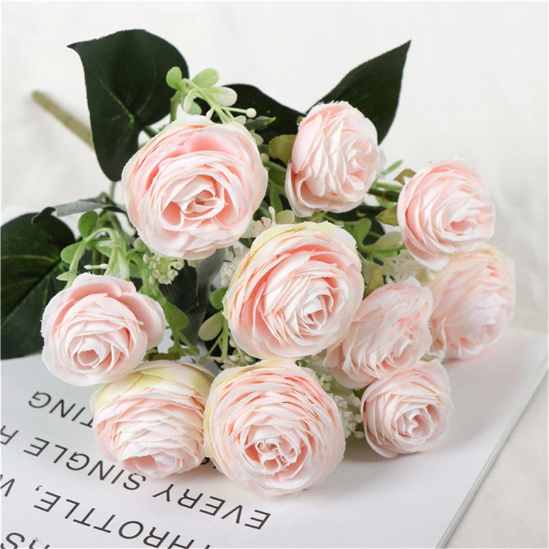 Artificial Flower Manufacturer Simulation Silk Rose