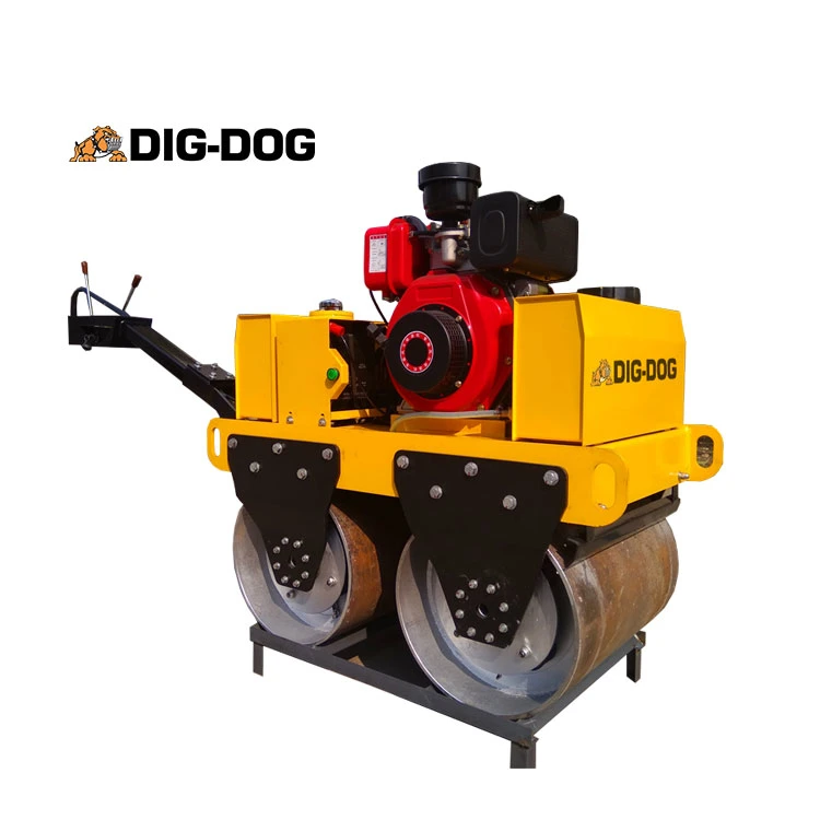 New Design Walk-Behind Road Roller Machine Vibratory Compactor Vibratory Roller