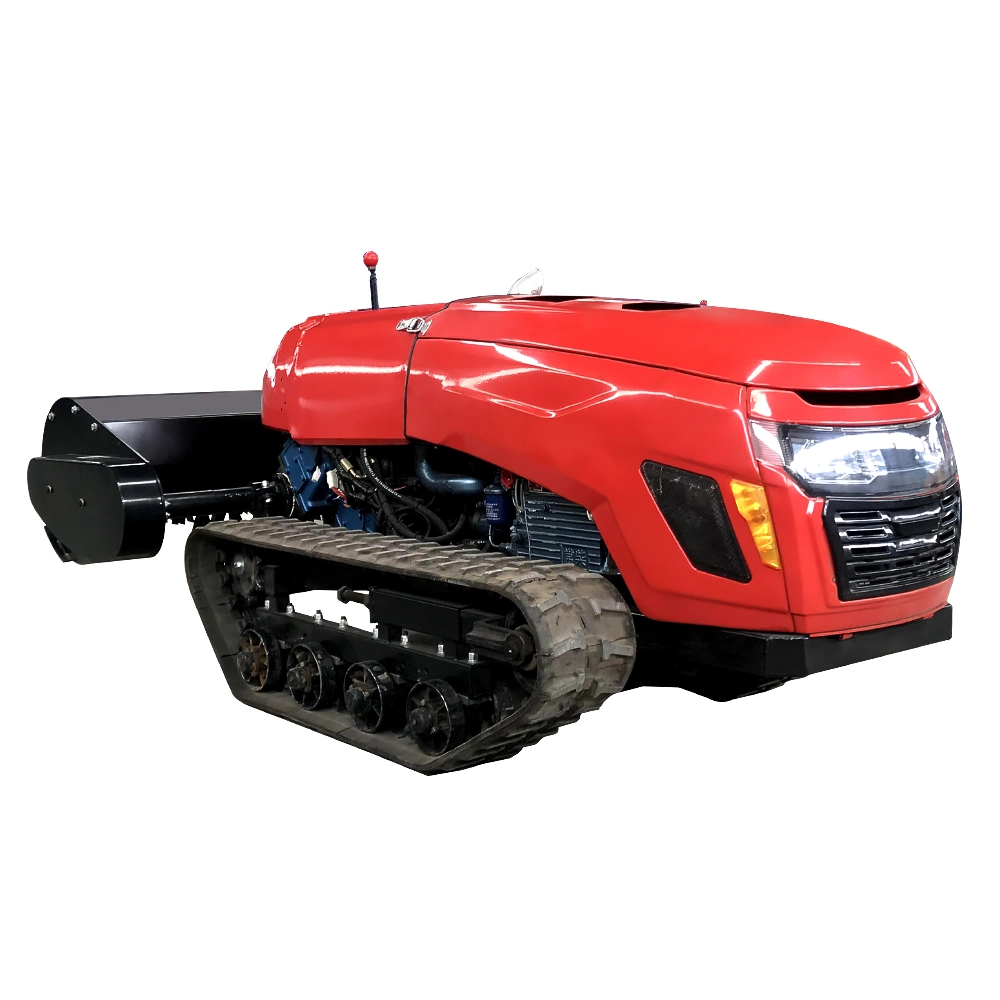 Crawler Rotary Tiller, Diesel Cultivator, Multifunctional Pastoral Management Machine/Orchard Crawler Tractor