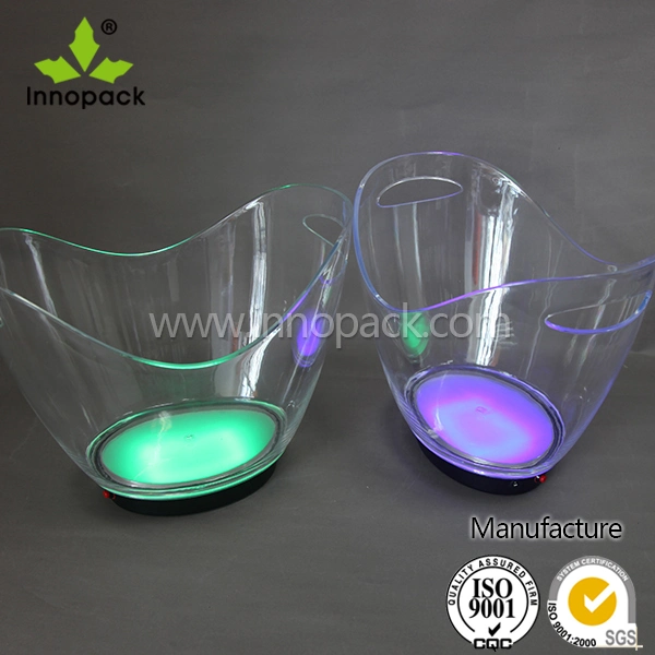 PS Rechargeable Ice Bucket with LED Light