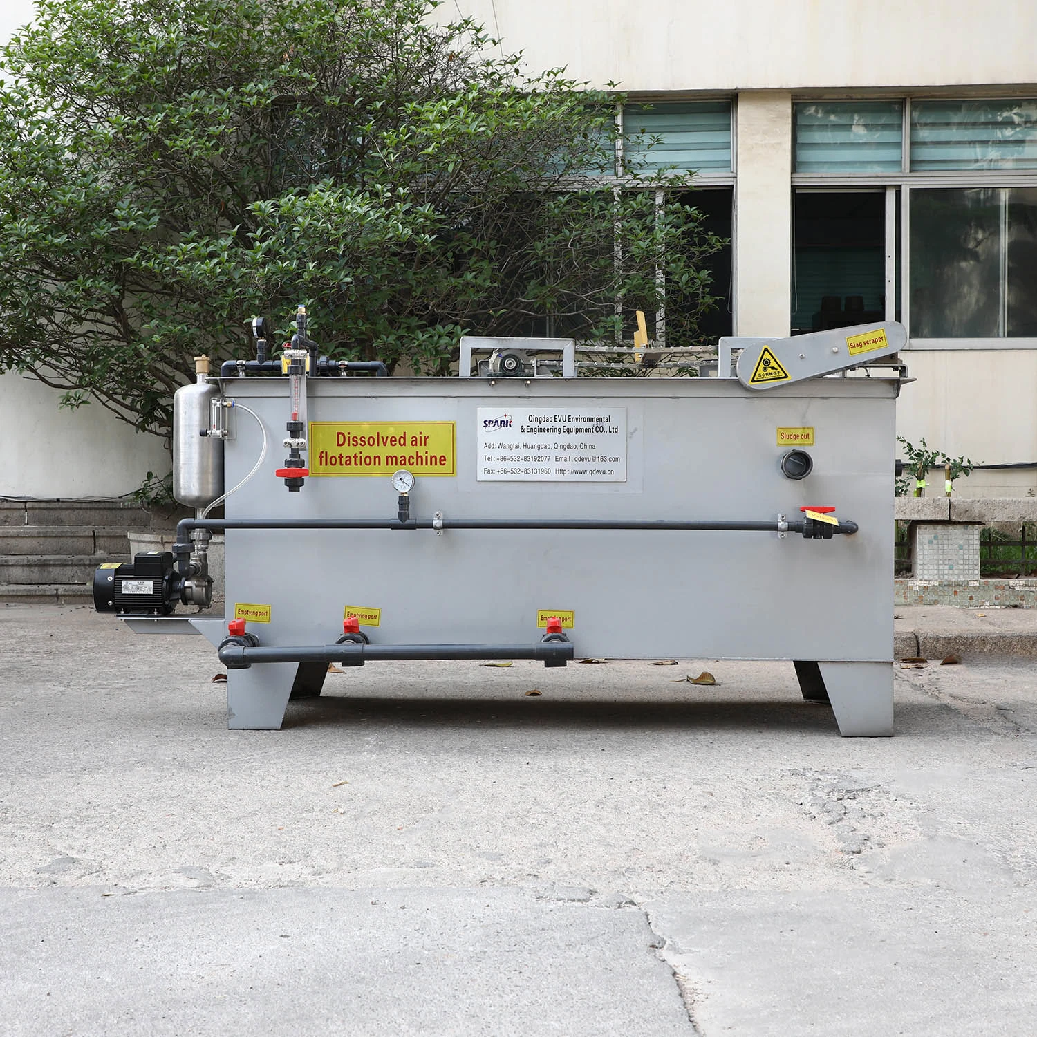 Smart Dissolved Air Flotation System 200lph for Industrial and Domestic Waste Water Treatment