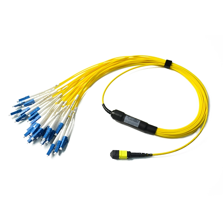 MPO (F) -LC Om4 8f 8core MPO Fiber Optic Jumper