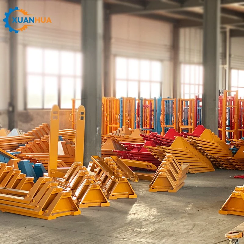 Small Handling Loading and Unloading Forklifts Manual Hydraulic Forklift Ground Cattle