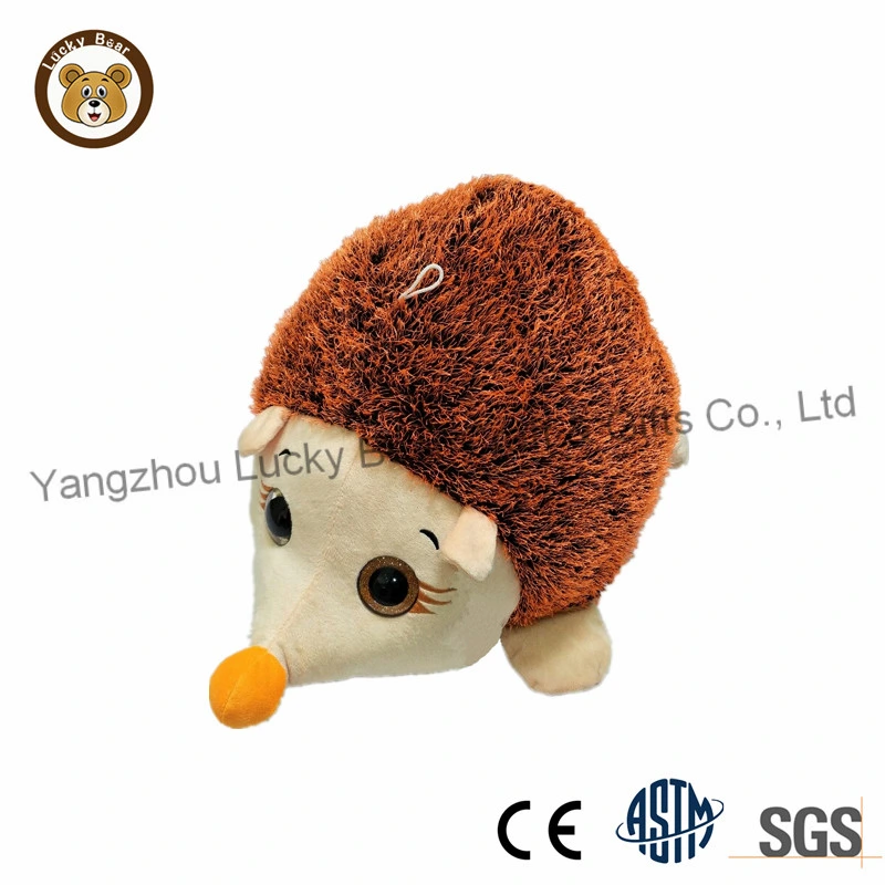 Stuffed Plush Animal Hedgehog Toy Mum and Baby