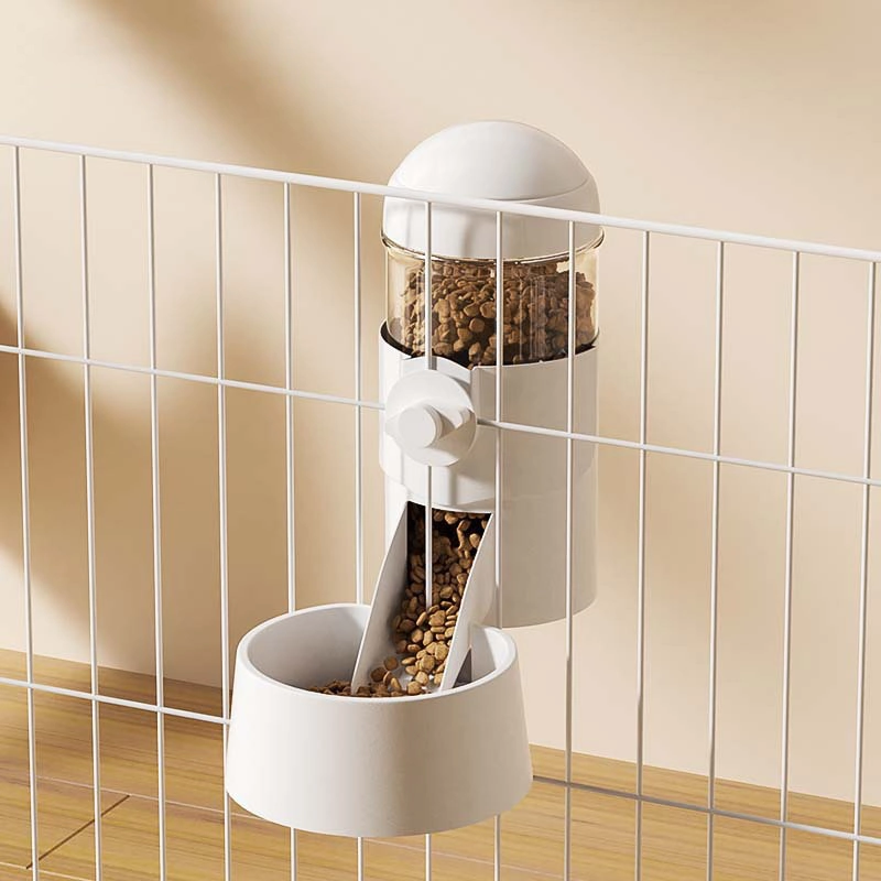 Hanging Cage Drinking Fountain Feeder Automatic Hanging Pet Food Utensils