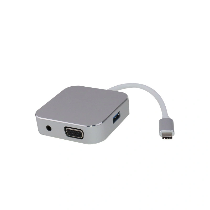 Câble de type C vers HDMI+USB3.0+VGA+Audio Type-Ctohdmi+USB3.0+VGA+Audio