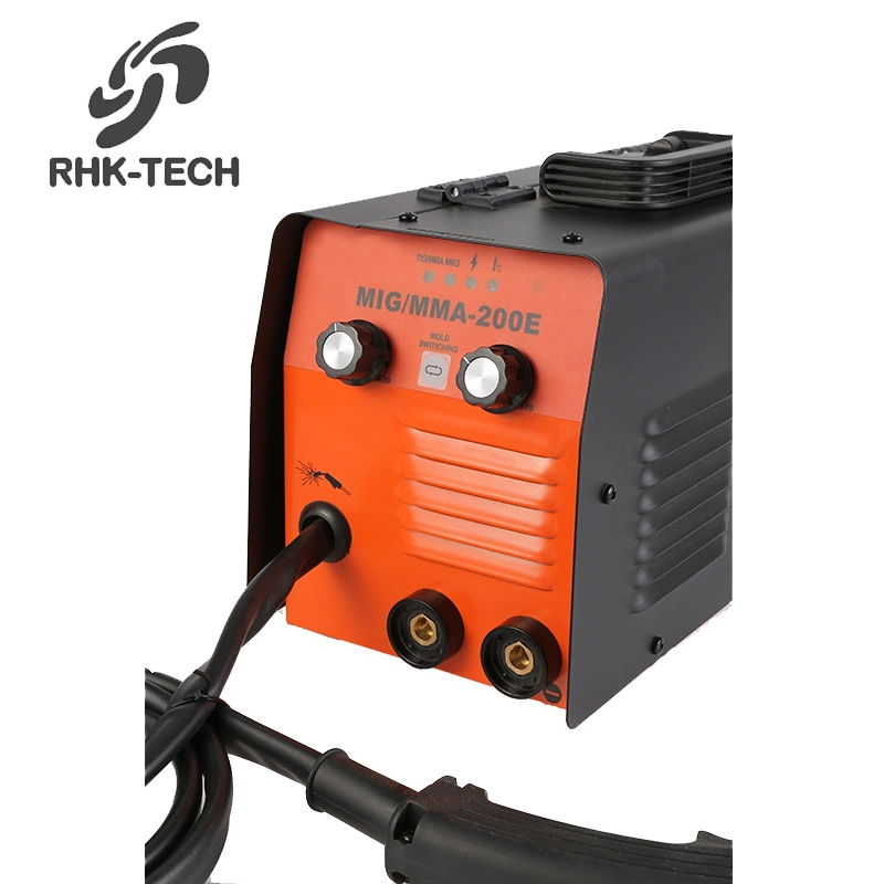 Rhk Cheap Gas Gasless Airless Single Board Micro MMA MIG Welder Welding Machine for 1kg Welding Wire