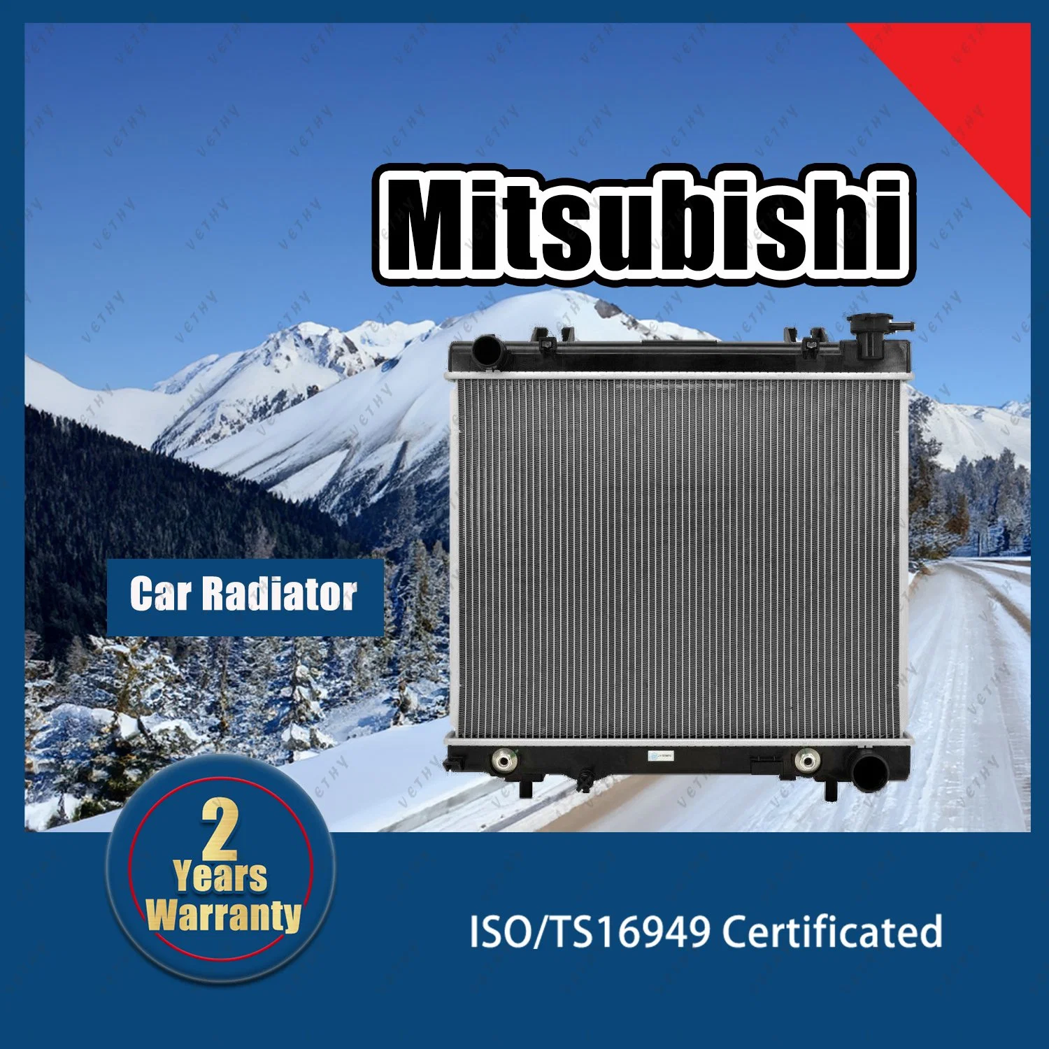 Superior Heat Dissipation Radiator for Mitsubishi L200 Triton - Performance Cooling, Genuine Part