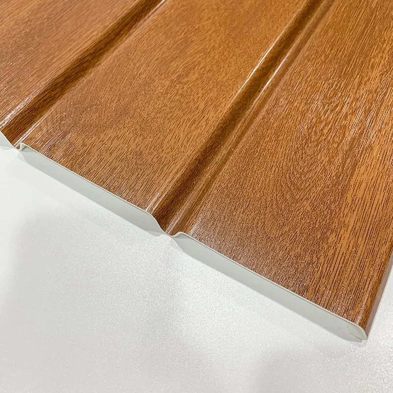 Holz Maserung Vinyl Soffit Außenwand Dachdecker Innenwand Dekoration Zubehör