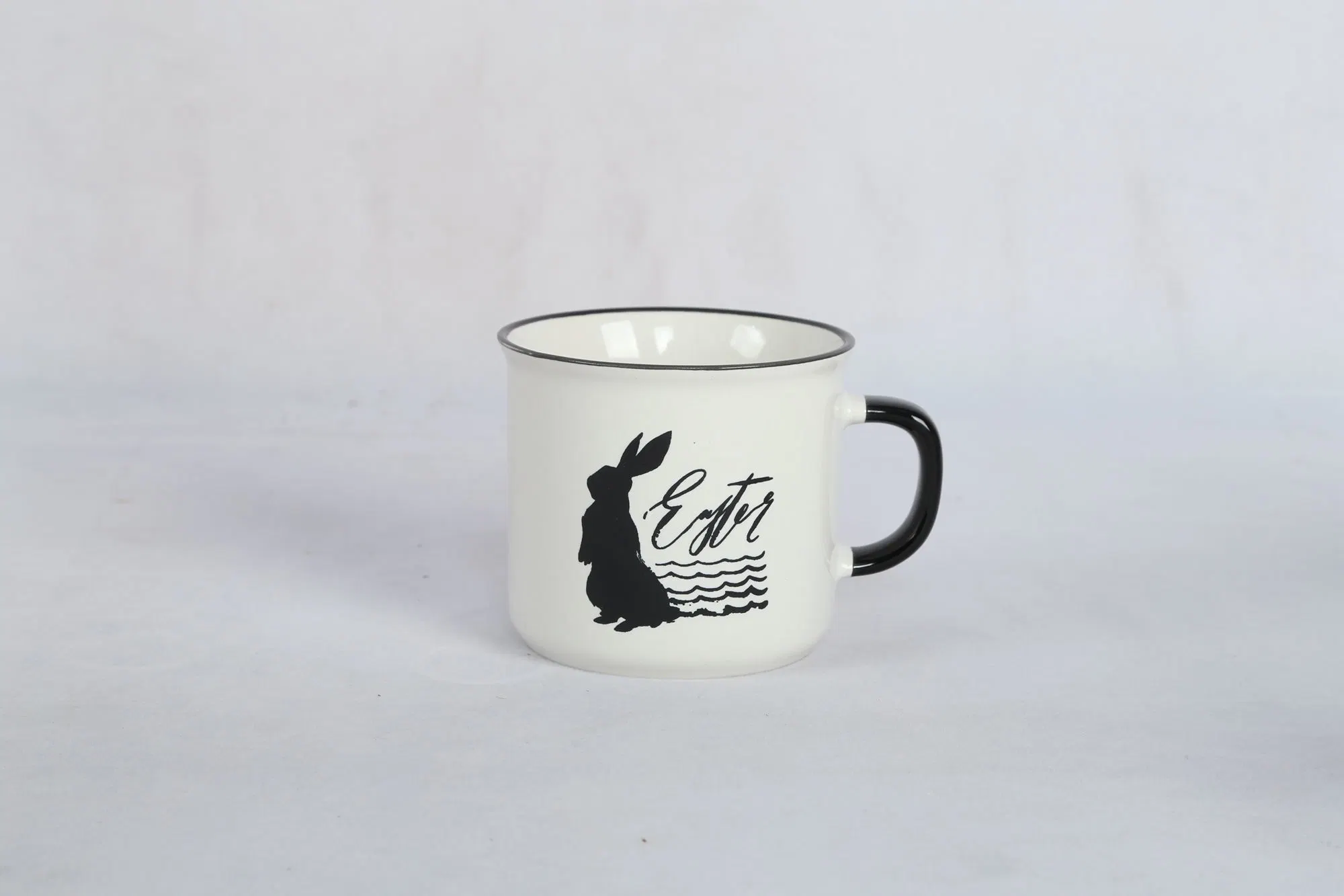 Hot Easter Decal Stoneware Mug