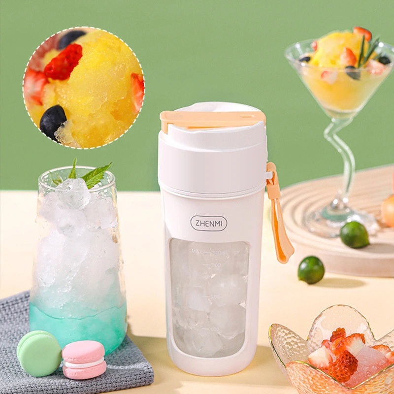 Home USB 8 Blades Electric Rechargeable Portable Fruit Blender Juicer