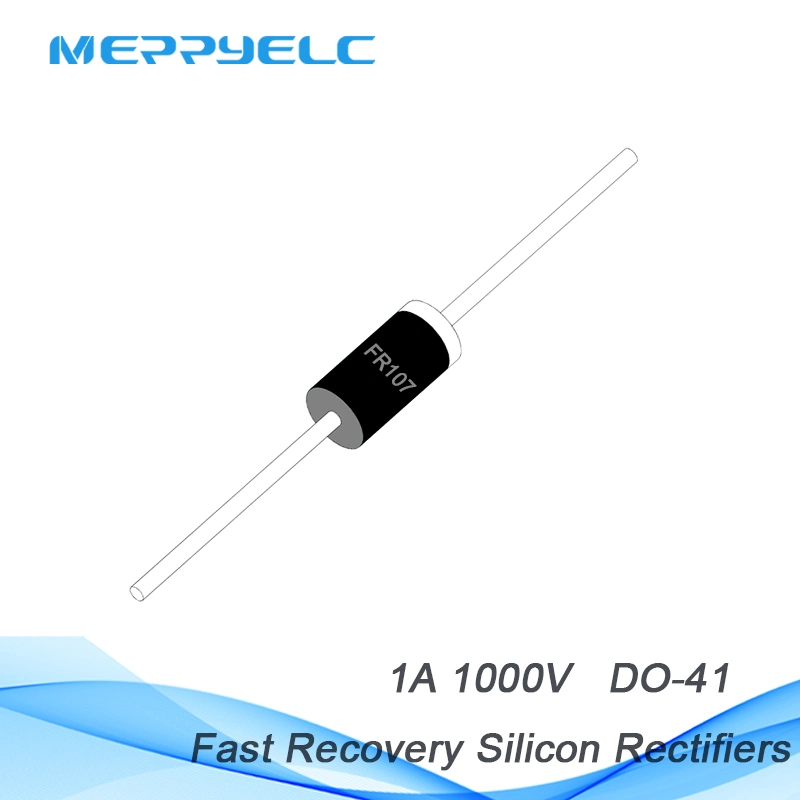 FR101~FR107 НЕ-41 1.0Amp быстрое восстановление кремния выпрямителей полупроводниковых диодов диод