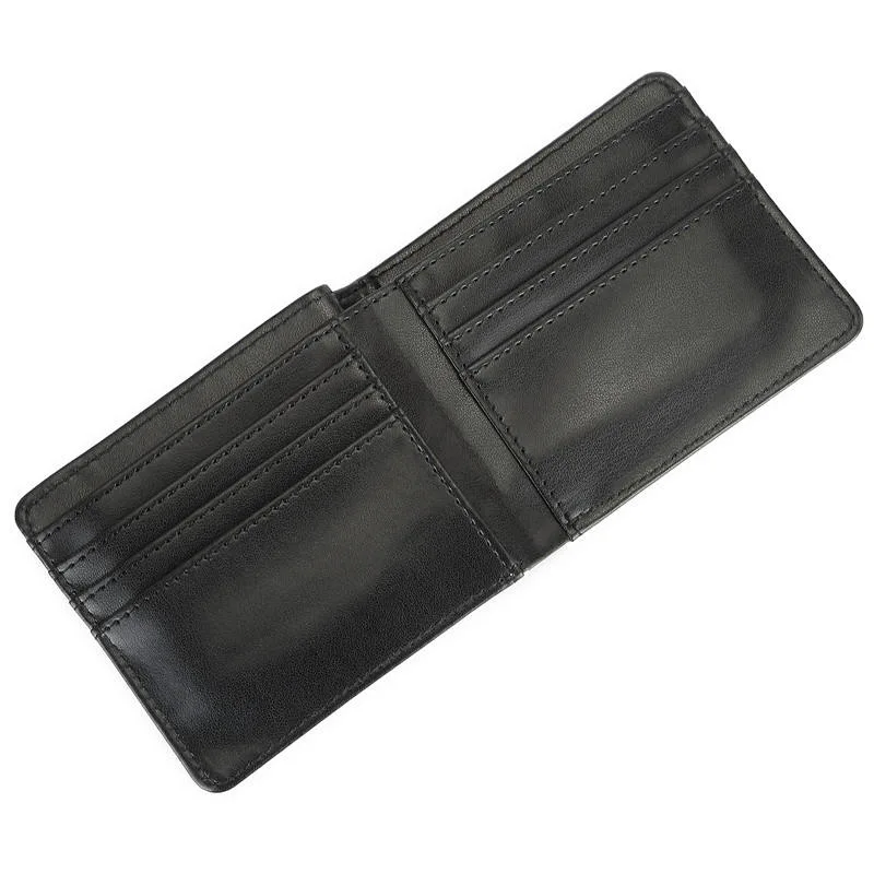 PU Leather Blank Men Universal Sublimation Wallet with Card Holder