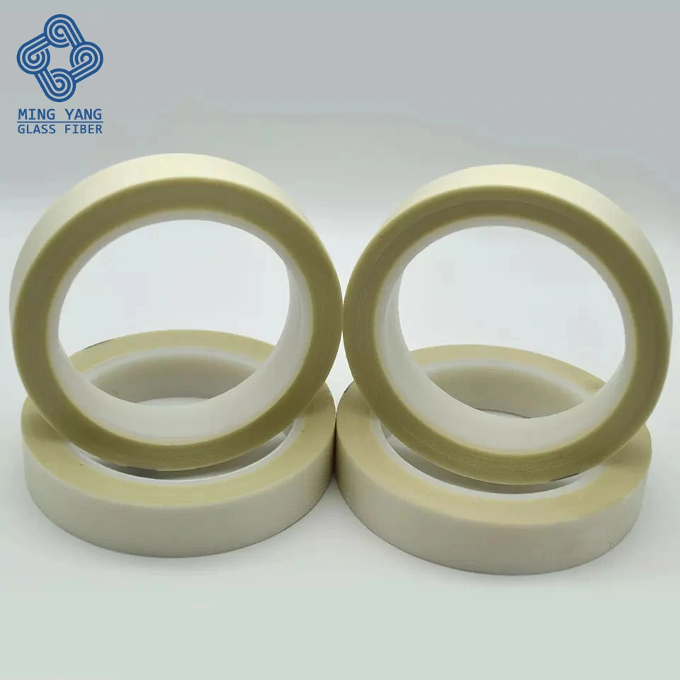 High Temperature Electric Insulation Silicone Adhesive Hot Coating Masking Glass Cloth Tape