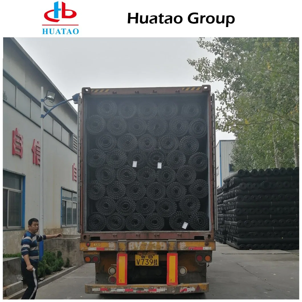 Building Material Geosynthetic Material Biaxial Uniaxial Geogrid Plastic Gravel Grid Price