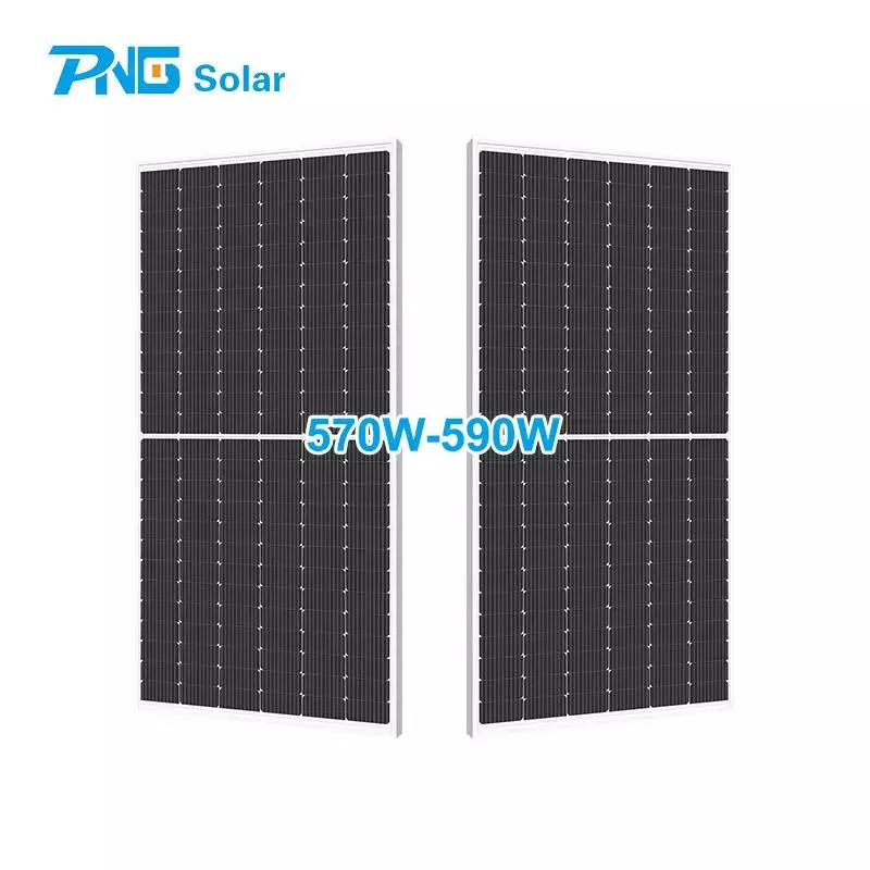 PNG Hot Selling Quality Guaranteed 156 Cells Outdoor Solar Panels Home Power System 570W 580W 590W