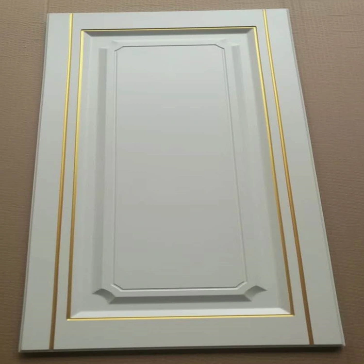 Custom Made PVC Foil Door for Kitchen Cabinet Door (ZH-P022)