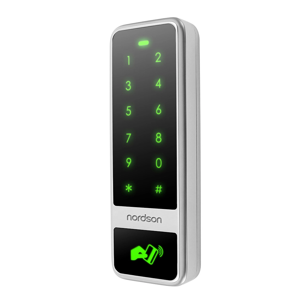 DC12V 125kHz or 13.56MHz Metal Shell Touch Screen Weigand TCP/IP RFID Door Lock Access Control System