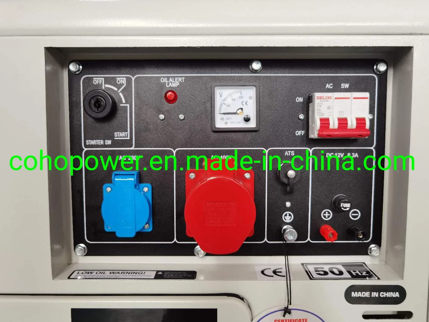 7kVA CD8500se Silent Diesel Generator Set with ATS Digital Panel Option