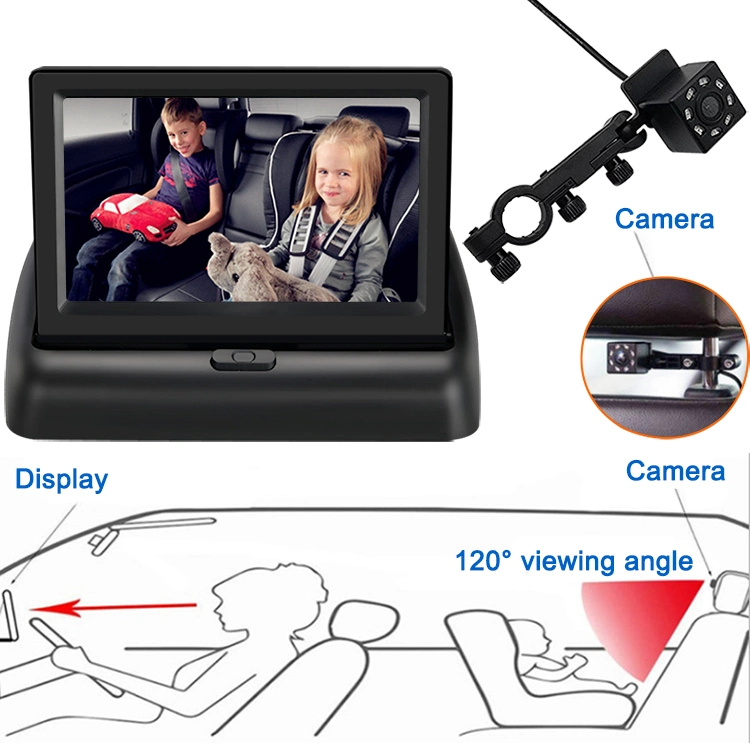 OEM 4.3inch HD 1080P Car Baby Backup Monitor and Camera System