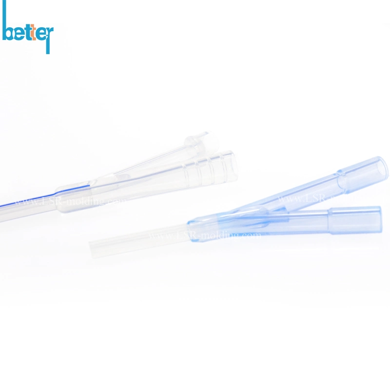 Medical Foley Catheters Cannula Pipe Liquid Silicone Catheters, LSR Catheters