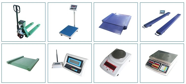 Floor Platform Heavy Duty Weighing Scale Industrial Floor Scale with Ramp