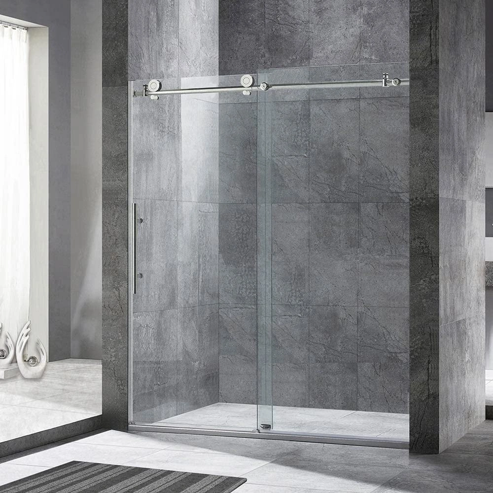 Rectangular Aluminium Stainless Steel Framed/ Frameless Modular Steam Shower Door Glass Enclosure Shower Screen Tempered Glass