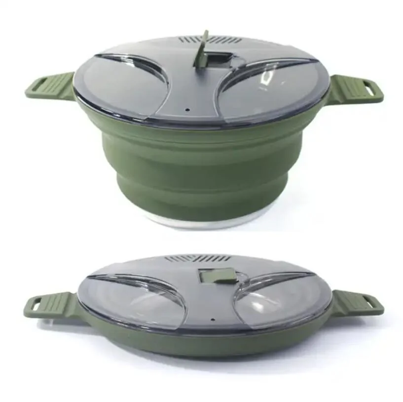 2020 New Design Silicone Camping Cookware