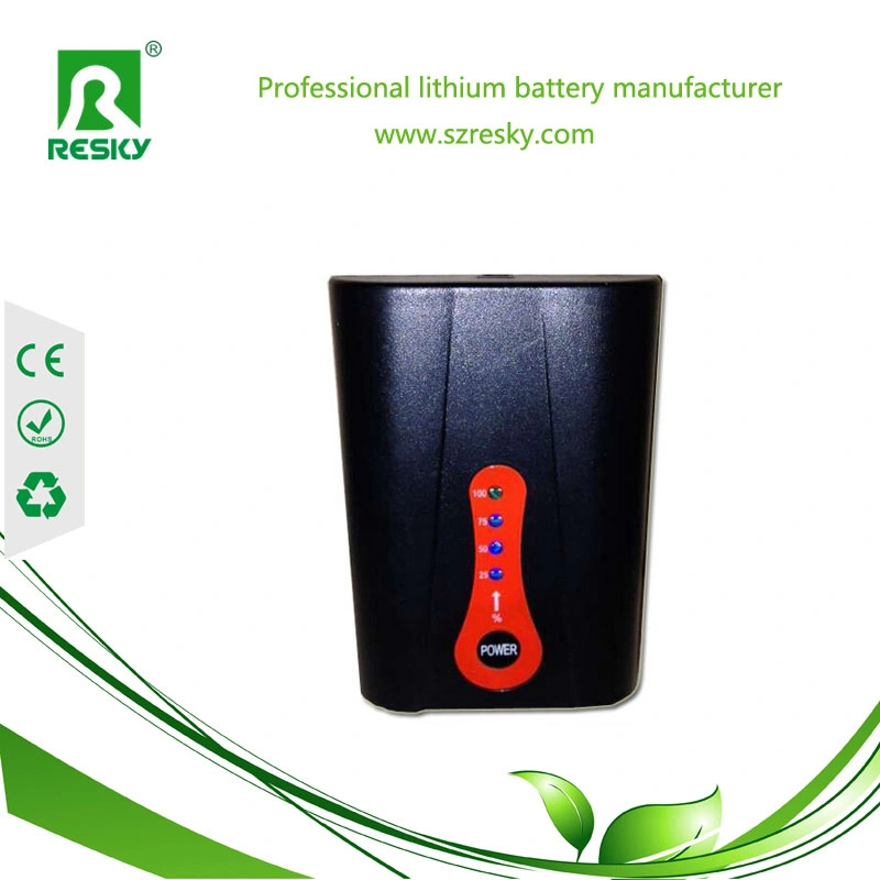 DC 7.4V 2600mAh Rechargeable Lithium Battery for Heated Gloves