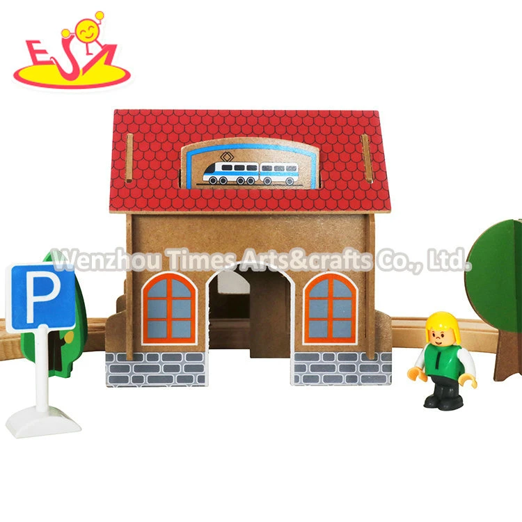 Neue Design Kinder Holz Elektro Spielzeug Zug Sets W04c048