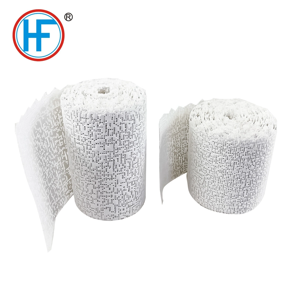 Mdr CE 7.5cmx3m Hf F-1 Hengfeng OEM Hardening Process Fast Firet Aid Plaster of Paris Bandage