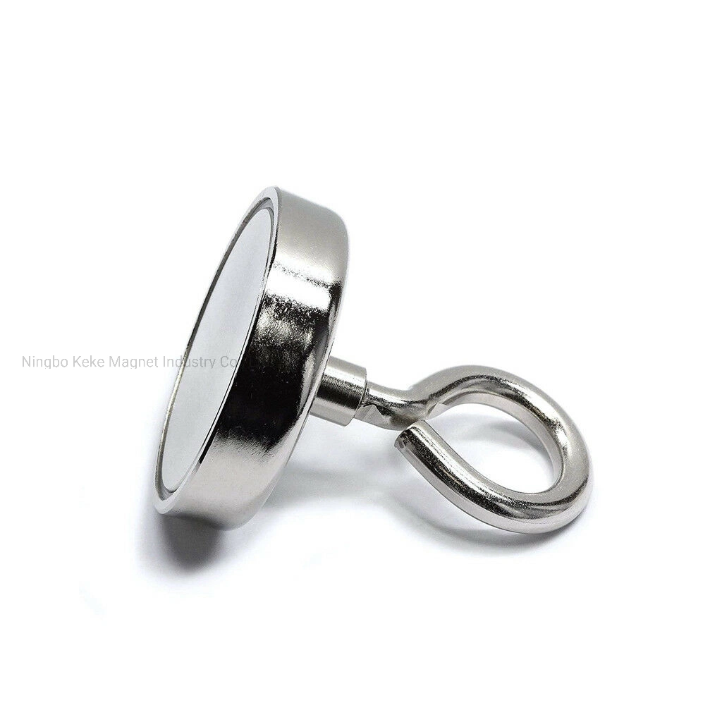 Powerful Permanent Steel Monopole Pot Neodymium Decorative Strong Magnetic Hook Pot Magnets