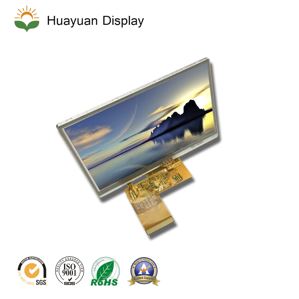 4.3inch 480*272 Resolution TFT Screen with 24bit Interface